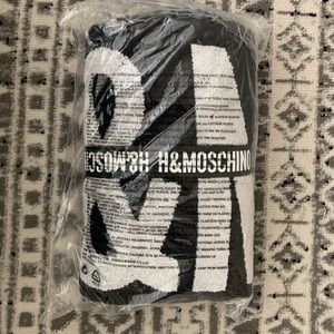 Never used or opened H&M Moschino collab towel.